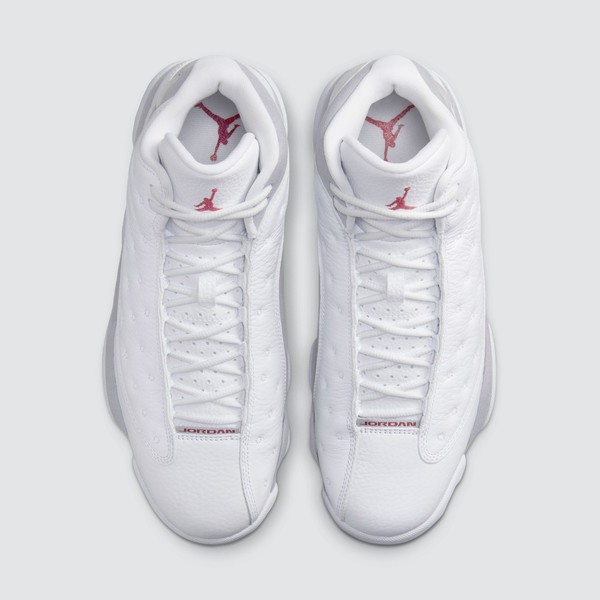 White and Grey Panels on the Air Jordan 13 